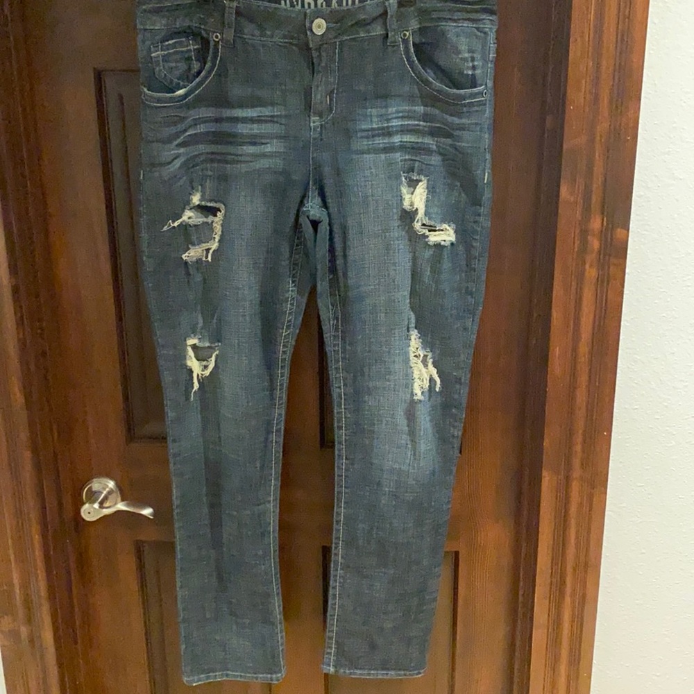 Hydraulic Denim Jeans